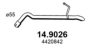 ASSO 14.9026 Exhaust Pipe